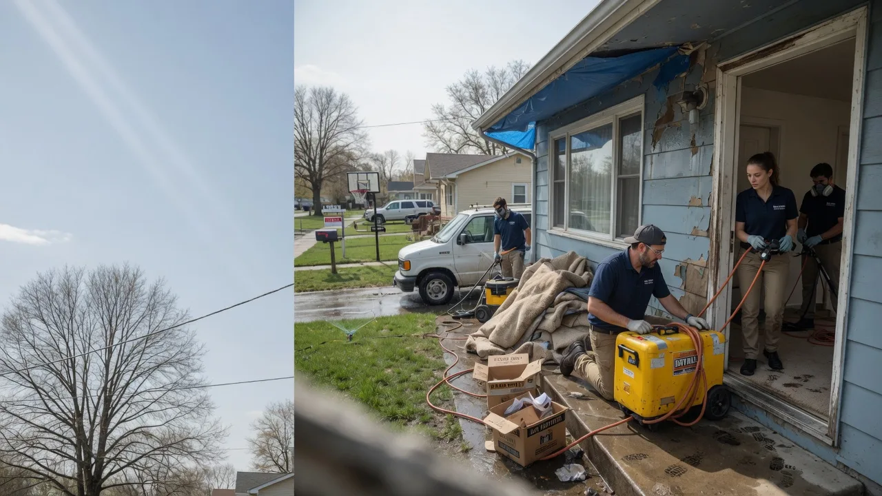 Basement Flood Cleanup in Stamps, AR near me